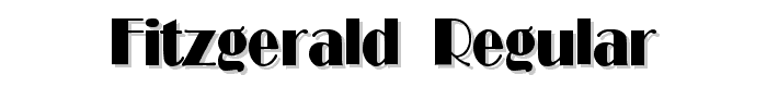 Fitzgerald Regular font